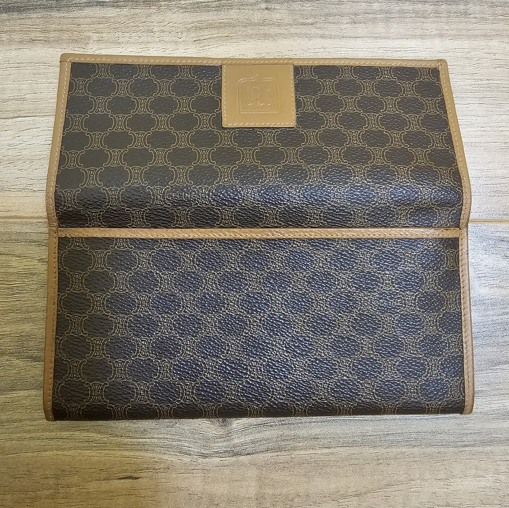 Celine Bifold Long Macadam PVC Leather Wallet - Picture 9 of 17